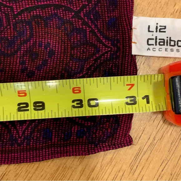 Liz Claiborne Silk Scarf‎ - Picture 8 of 8
